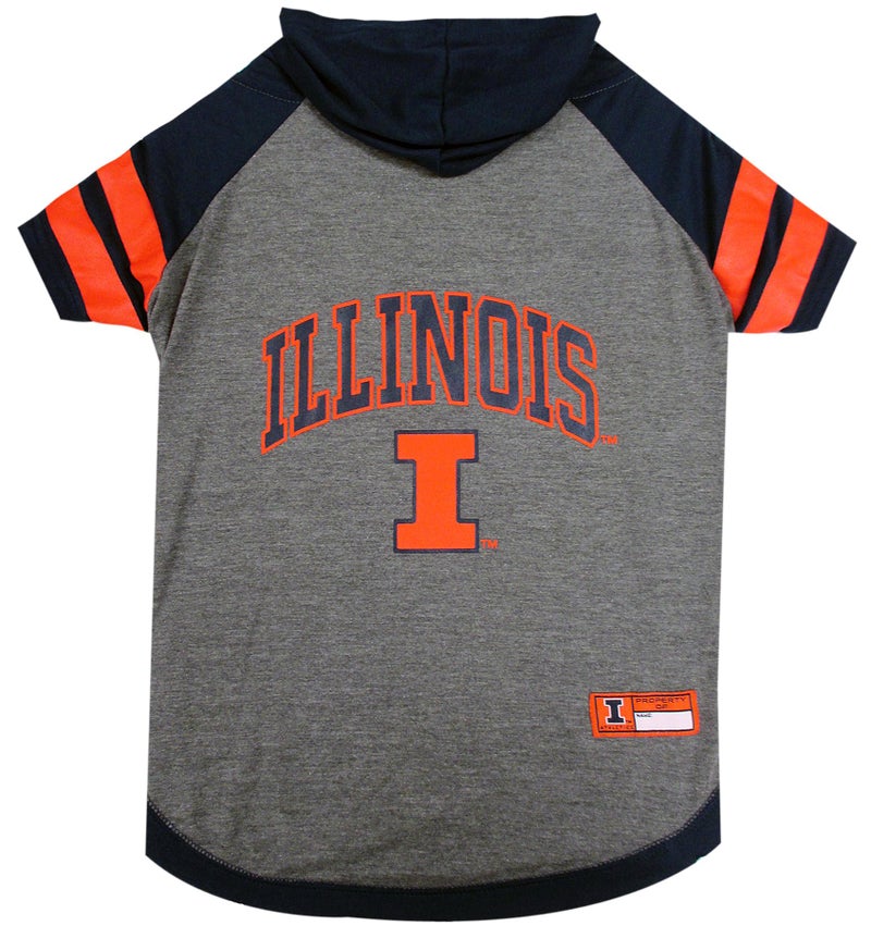 Illinois Hoodie Tee Shirt